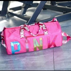 VS Pink Duffle Bag